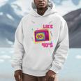 Rad Just Like The 90s 90s Aesthetic Nostalgia 1990s Retro Unisex Hoodie Rad Just Like The 90s 90s Aesthetic Nostalgia 1990s Retro Unisex Hoodie
