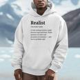 Realist Definition For Introverts Honest Personality Unisex Hoodie Realist Definition For Introverts Honest Personality Unisex Hoodie