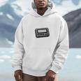 Retro Pager 90s Nostalgia Premium Tri-Blend Unisex Hoodie