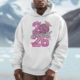 Senior 2026 Graduation Girls Coquette Pink Bow Class Of 2026 Premium Unisex Hoodie