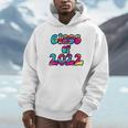Senior Year 2022 Class Of 2022 Graduation Tie Dye Groovy Unisex Hoodie