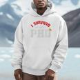 I Survived My Wife's PhD Graduation Slim Fit Shirt Unisex Hoodie