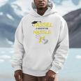 Tassel Worth The Hassle 2018 Graduation Quote Ylw Unisex Hoodie