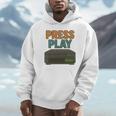 VHS Cassette Retro Analog Nostalgia Theme Unisex Hoodie VHS Cassette Retro Analog Nostalgia Theme Unisex Hoodie