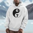 Vintage 6 7 Yin Yang Namaste Six Seven Nostalgia Unisex Hoodie
