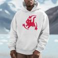 Yk2 Grunge Scary Cat With Shooting Stars 90s Nostalgia Unisex Hoodie
