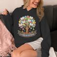 100 Days Of School In The Books Librarian Reading Teacher Unisex Hoodie