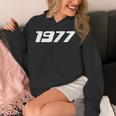 1977 Printed For 70's Birthdays Events Graduations T-Shirt Unisex Hoodie
