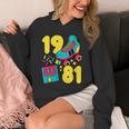 1981 Retro Raised In The 80s Old School Nostalgia Vibes Unisex Hoodie 1981 Retro Raised In The 80s Old School Nostalgia Vibes Unisex Hoodie