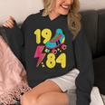 1984 Retro Raised In The 80s Old School Nostalgia Vibes Unisex Hoodie 1984 Retro Raised In The 80s Old School Nostalgia Vibes Unisex Hoodie