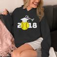 2018 Softball Senior Graduation Shirt For Girls Grad Unisex Hoodie