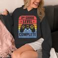 2nd Grade Level Complete Graduation Student Video Gamer Unisex Hoodie