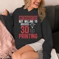 3D Printer Introvert 3D Printing Unisex Hoodie