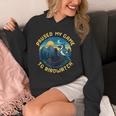 8-Bit Gamer Birder Blue Jay Arcade Nostalgia Nature Unisex Hoodie