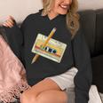 80's 90's Retro Music Party Costume Nostalgia Cassette Unisex Hoodie