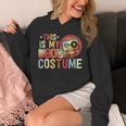 This Is My 80s Costume Vintage Style Nostalgia 1980s Retro Unisex Hoodie