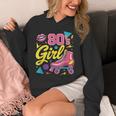 80's Girl Roller Skates Skating Eighties 1980s Nostalgia Unisex Hoodie 80's Girl Roller Skates Skating Eighties 1980s Nostalgia Unisex Hoodie