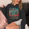 90's Vibe Vintage Style Cassette Tape Nostalgia 1990s Party Unisex Hoodie
