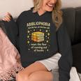 Abibliophobia Book Lover Reading Humor Graphic Unisex Hoodie Abibliophobia Book Lover Reading Humor Graphic Unisex Hoodie