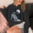 Aesthetic Spaceman Astronaut On The Moon Space Introvert Unisex Hoodie