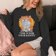 My Alone Time Is For Your Safety Coffee Lover Introvert Unisex Hoodie