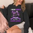 Alzheimer's Awareness I Wear Purple In Memory Of My Aunt Unisex Hoodie Alzheimer's Awareness I Wear Purple In Memory Of My Aunt Unisex Hoodie