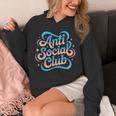 Anti-Social Club Introvert Humor Unisex Hoodie