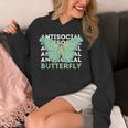 Anti-Social Introvert Butterfly Unisex Hoodie Anti-Social Introvert Butterfly Unisex Hoodie