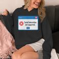 Anti Social Introvert Social Interaction Not Supported Unisex Hoodie Anti Social Introvert Social Interaction Not Supported Unisex Hoodie