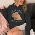 Antisocial Introvert Capybara Sarcastic Humor Unisex Hoodie Antisocial Introvert Capybara Sarcastic Humor Unisex Hoodie