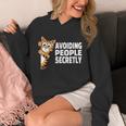 Avoiding People Secretly Cat Introvert Humor Unisex Hoodie Avoiding People Secretly Cat Introvert Humor Unisex Hoodie