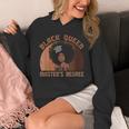 Black Queen With a Masters Degree Melanin Girls Graduation Unisex Hoodie