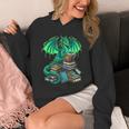 Book Dragon Reading Fantasy Unisex Hoodie