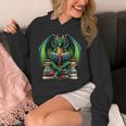 Books Dragon Reading Book Unisex Hoodie