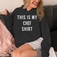 This Is My Chef Shirt Culinary School Graduation Unisex Hoodie
