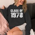 Class Of 1978 High School College Graduation Reunion Unisex Hoodie