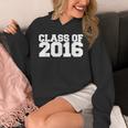 Class Of 2016 Senior Graduation Novelty FashionShirt Top Unisex Hoodie