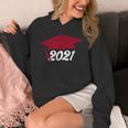 Class Of 2021 Burgundy Regalia Graduation Unisex Hoodie