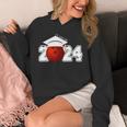 Class Of 2024 Graduation For Him Her Bowling Sports Unisex Hoodie