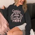 Class Of 2024 Senior Football Graduation Mom Unisex Hoodie