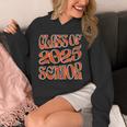Class Of 2025 Senior Orange And Student Graduation Unisex Hoodie