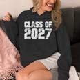 Class Of 2027 High School College Graduation Reunion T-Shirt Unisex Hoodie