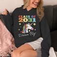 Class Of 2031 Magical Unicorn Graduation Cap Unisex Hoodie