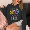 Class Of 2037 Grow With Me Checklist Graduation Unisex Hoodie