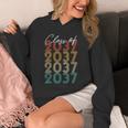 Class Of 2037 Vintage Kindergarten To Graduation Unisex Hoodie