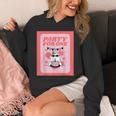 Cool Fun Cute Party Introvert Cat Character Unisex Hoodie