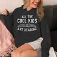All The Cool Kids Are Reading Book Lover Bookworm Reader Unisex Hoodie