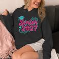 Coquette Pink Bow Senior 2027 Class Of Graduation Unisex Hoodie