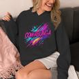 Cowabunga Retro 80s 90s Nostalgia Slang Neon Grunge Art Unisex Hoodie Cowabunga Retro 80s 90s Nostalgia Slang Neon Grunge Art Unisex Hoodie