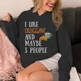 I Like Croissant And Maybe 3 People Baking Introvert Foodie Unisex Hoodie I Like Croissant And Maybe 3 People Baking Introvert Foodie Unisex Hoodie